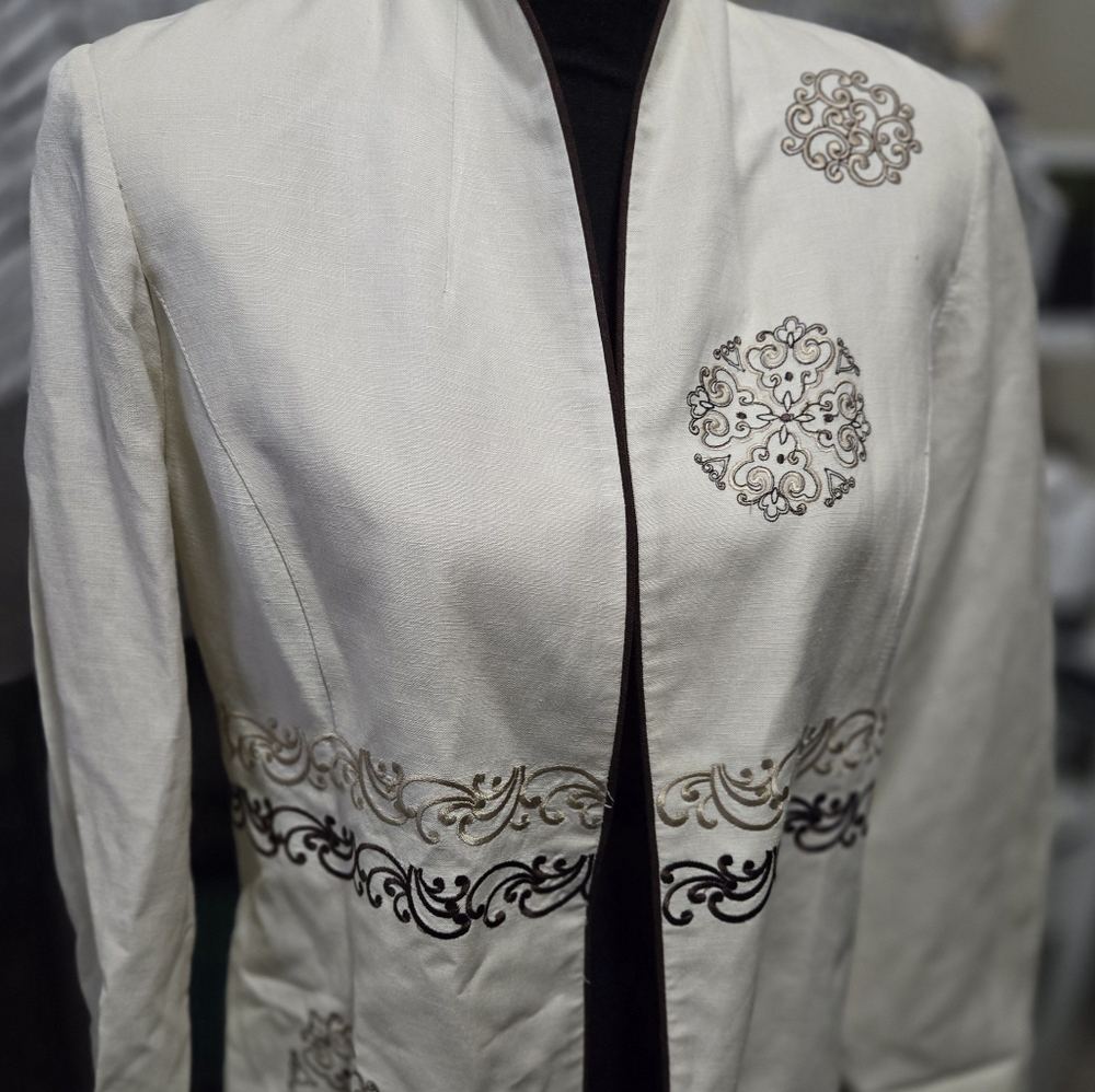 Plaza South Linen blazer